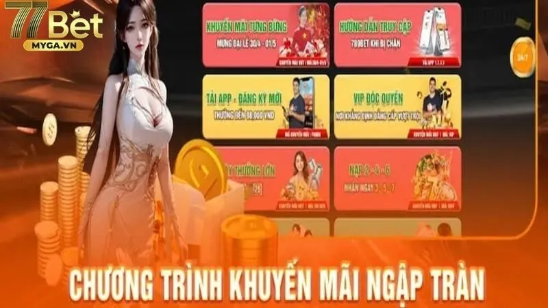 khuyến mãi 77bet thành viên mới