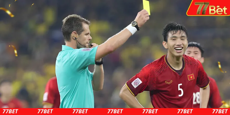 Cách thức chơi cá cược bóng đá số lần cầu thủ bị phạt thẻ tại 77Bet