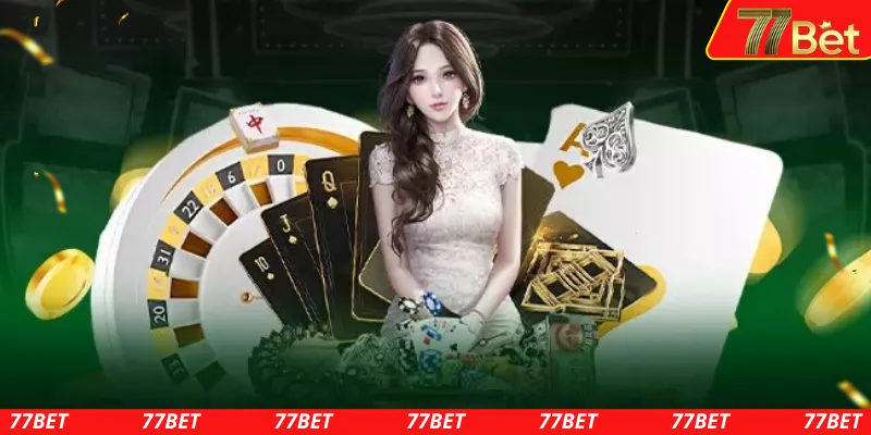 Các tựa game nổi bật tại casino của 77BET là gì