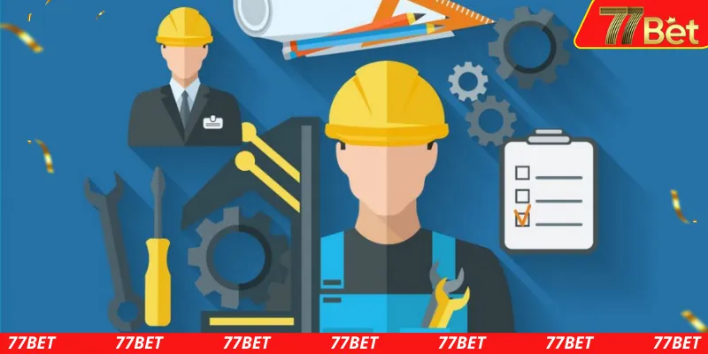 Đội ngũ kỹ thuật viên hỗ trợ khi ứng dụng 77BET bị lỗi