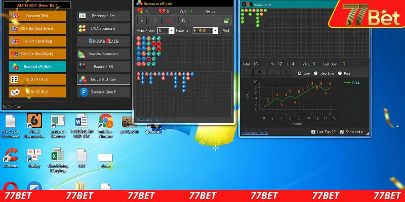 Phần mềm dự đoán Baccarat cung cấp thông tin chuẩn xác